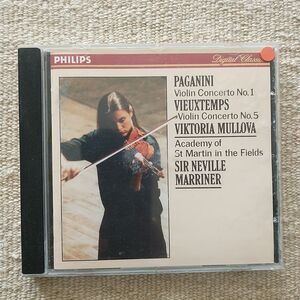 Viktoria Mullova Paganini Violin Concerto No1 Vieuxtemps Violin Concerto No 5 CD